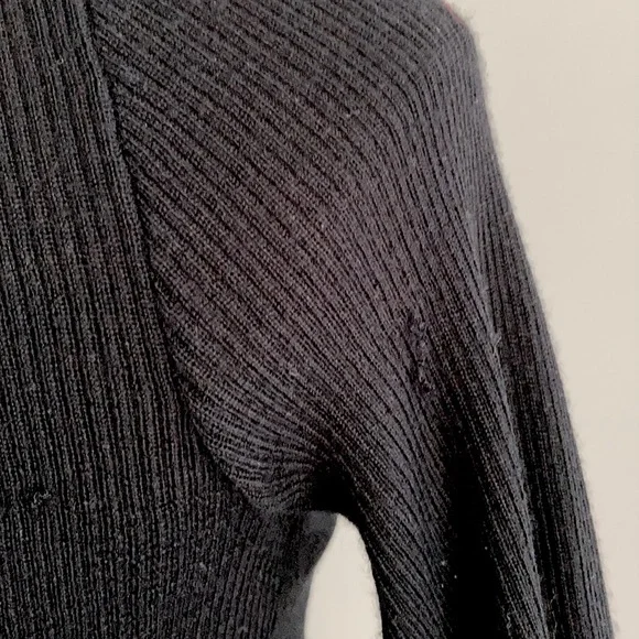 Y2k ALANNAH HILL 100% merino Cardigan with silk ties SIZE 6 - Picture 12 of 15